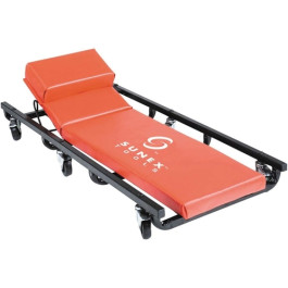 Sunex 8505 6-Caster Creeper, Steel Frame, Cushioned Vinyl Cover, Adjustable Headrest, 40 x 17 x 4 inch Dimensions, 250-Pound Capacity