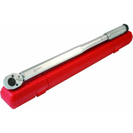 Sunex 9703B 1/2" Drive Adjustable Click Torque Wrench, 25 to 250 ft lb, Case Included