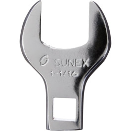 Sunex 97734A Jumbo Crowfoot Wrench, 1/2 inch Drive, 1-1/16 inch, Fully Polished Alloy Steel