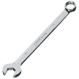 Sunex 991715MA 15mm Full Polish Combination Wrench, V-Groove Design, Chrome Vanadium Steel