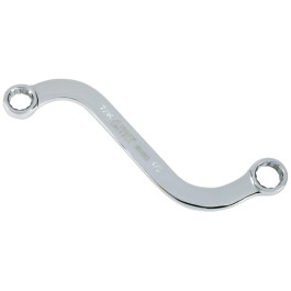 Sunex 994002 S-Style Double Box End Wrench, 7/16" x 1/2", 12-Point, Chrome-Molybdenum Steel