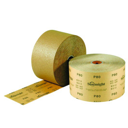 Sunmight 06106 2-3/4" PSA Sheet Roll, 80 Grit, Gold, 45 yd