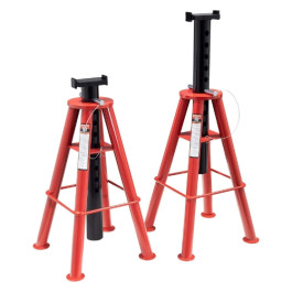 Sunex 1410 10-Ton High Height Pin Type Jack Stands, Pair