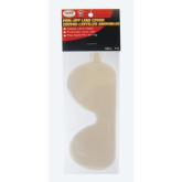 SAS Safety, 5111, Peel-Off Lens Covers for Overspray Goggles, 10-Pack