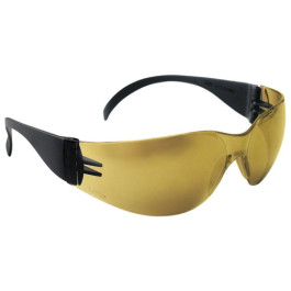 SAS Safety 5344 NSX Lightweight Safety Glasses, Gold Mirror Lens, One Size