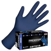 SAS Safety Thickster 6603 Powdered Disposable Latex Gloves 14 ml, Large, 50 Gloves