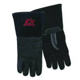 Steiner P760 Pro-Series Premium Grain Pigskin MIG Welding Gloves - Cotton Lined, ThermoCore Foam Back, Long Cuff, Large