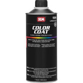 SEM 15016 Color Coat Flexible Coating Mixing System, 1 qt Cone Top Can, Landau Black, 24 hr Curing, Liquid