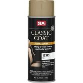 SEM 17313 Classic Coat Tan Aerosol, 16 oz, Vinyl and Leather Refinisher