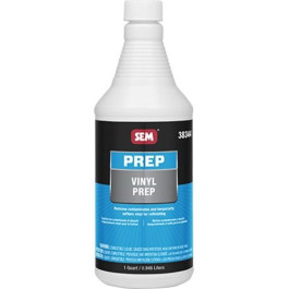 SEM 38344 Vinyl Prep, Clear, 1 Quart