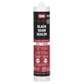 SEM 29392 Black Seam Sealer and Plastic Tip, 10.1 oz Tube