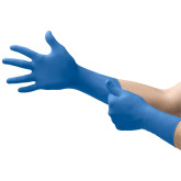 Microflex SafeGrip SG-375 Extra Thick Disposable Powder Free Latex Gloves, Large, 50-Pack