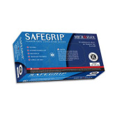 Ansell MICROFLEX SafeGrip SG-375 Disposable Powder Free Latex Gloves, X-Large, 50 Gloves