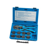 Tool Aid 18980 Quick Change Ratcheting Terminal Crimping Kit with 9 Die Sets