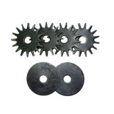 Shark 12933 Replacement Cutters for 12933 Grinding Wheel Dressing Tool, Serrated Blade, 4-Pack