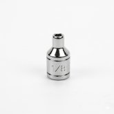 SK Tools 40904 Chrome 6 Point Socket, 1/4 Inch Drive, 1/8 Inch SAE, Standard Length
