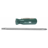 SK Tools 85112 2-in-1 SureGrip Pocket Multi-Bit Screwdriver, 2 Pieces