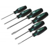 SK Tools 86336 CushionGrip Automotive Screwdriver Set, 6 Pieces