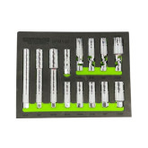 VIM Tools SPM100 Spark Plug Socket Master Set, include XL, Standard and Swivel Spark Plug Tools, 13 Pieces
