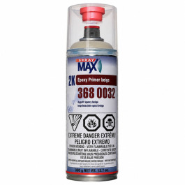SprayMax 3680032 2K Epoxy Primer Filler Beige 12.7 oz Aerosol