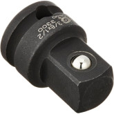 Sunex 3300 3/8" Drive Female to 1/2" Drive Male Adapter, CR-MO Steel, Impact-Rated