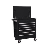 Sunex 8057BK Full Drawer Service Cart - Black