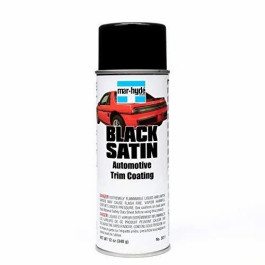3M 3811 Mar-Hyde Black Satin Automotive Trim Coating, 12 oz Aerosol