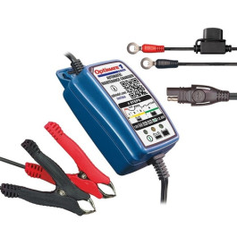 TecMate TM-409 OptiMate 1 Duo Battery Charger and Maintainer, 12V and 12.8V, 0.6 A, 4 Step