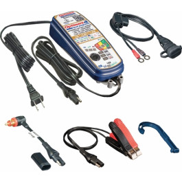 TecMate TM631-PR OptiMate 4 Quad Program Premium Edition Battery Charger and Maintainer, 12V and 12.8V, 1.25 A, 9 Step