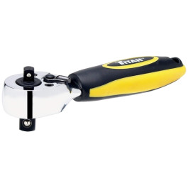 Titan 11050 Dual Head Stubby Ratchet, 1/4" and 3/8" Drives, 72-Tooth, Chrome Vanadium Steel