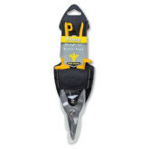 Titan 11460 Straight Cut Aviation Snips with Free Holster, Chrome Molybdenum Steel, Serrated Blades