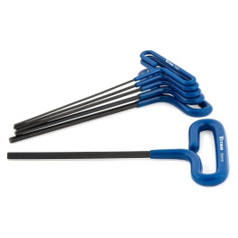 Titan 12769 T-Handle Hex Key Set, Metric Sizes 2mm-6mm, Comfort Grip, 6-Piece Set