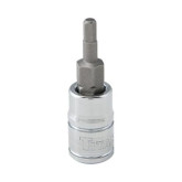 Titan 15600 Hex Bit Socket, 1/4" Drive, 2.5mm, Metric, Chrome Vanadium Steel