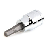 Titan 15601 Hex Bit Socket, 1/4" Drive, 5.5mm, Metric, Chrome Vanadium Steel