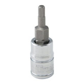 Titan 15603 Hex Bit Socket, 1/4" Drive, 3mm, Metric, Chrome Vanadium Steel