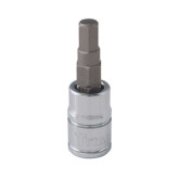 Titan 15605 Hex Bit Socket, 1/4" Drive, 5mm, Metric, Chrome Vanadium Steel