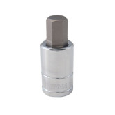 Titan 15613 Hex Bit Socket, 1/2" Drive, 13mm, Metric, Chrome Vanadium Steel