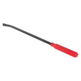 Titan 17135 Strikeable Pry Bar, 36", Square Steel Bar, Polypropylene Handle, 21 Degree Angled Tip