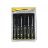 Titan 17210 6-Piece Tamper-Resistant Star Screwdriver Set, Magnetic Tips, Soft Grip Handles