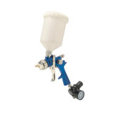 Titan 19000 1.4mm HVLP Gravity Feed Spray Gun, Stainless Steel Needle, 600ml Plastic Paint Cup