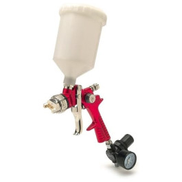 Titan 19018 HVLP Gravity Feed Spray Gun, 1.8mm Nozzle, 600cc Cup, Stainless Steel Needle