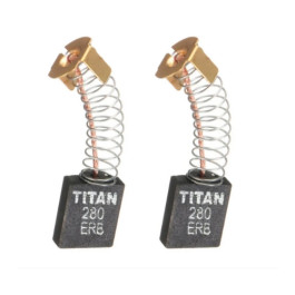 Titan 22512 Brush Pair for 22507, Durable Wire Construction, Set of 2