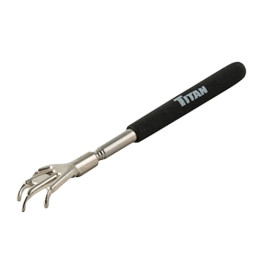 Titan 32913 Backscratcher Magnetic Pick up Tool, Telescoping, Stainless Steel