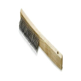 Titan 41229 Stainless Steel Wire Brush, Angled Handle, 13-3/4 Inches