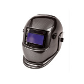 Titan 41262 Solar Powered Auto Darkening Welding Helmet, Carbon Fiber Design, Adjustable Shade