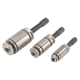 Titan 51364 3-Piece Tailpipe Expander Set, Drop Forged, Heat-Treated, 1-1/8" to 3-1/2" Range