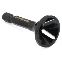 Titan 51951 Exoburr Deburring Tool, External Chamfer, 5/32–7/16" Range, Hardened Steel, 1/4" Hex Shank