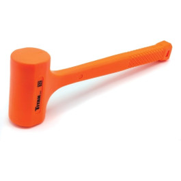 Titan 63032 32 oz. Dead Blow Hammer, Non-Marring Polyurethane Head, Textured Fiberglass Handle