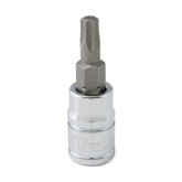 Titan 66925 T25 Star Bit Socket, 1/4" Drive, Chrome Vanadium Steel