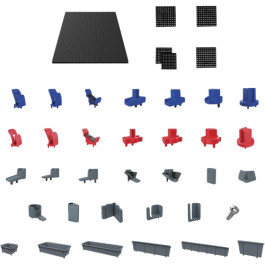 Tool Grid 51045 Toolgrid Distributor Promo Kit, Modular Tool Organization D